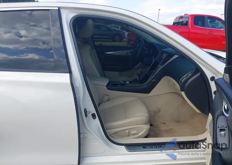 2017 Infiniti Q50 3.0T Premium z USA, uszkodzony, nr VIN JN1EV7AP2HM736943